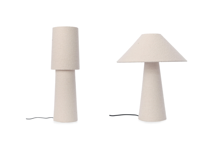 LAMKI TABLE LAMP-BO 0828085 & 086 0